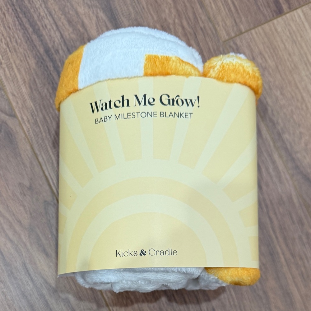 Sunshine Baby Milestone Blanket